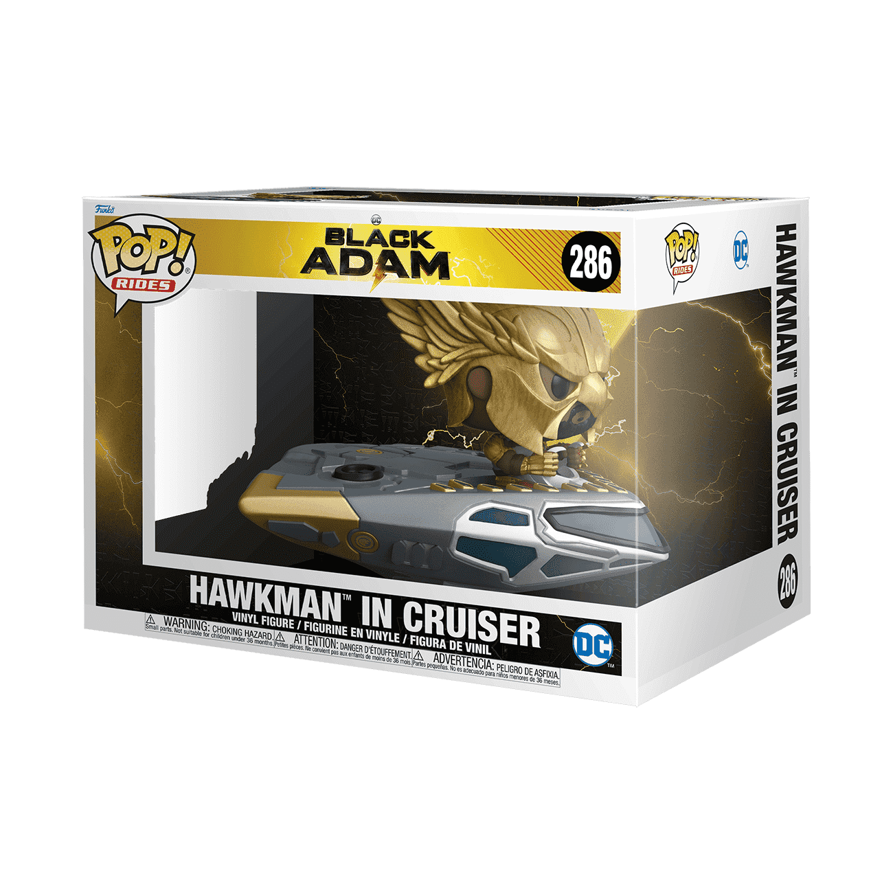 Buy Pop! Rides Super Deluxe Hawkman in Cruiser at Funko.