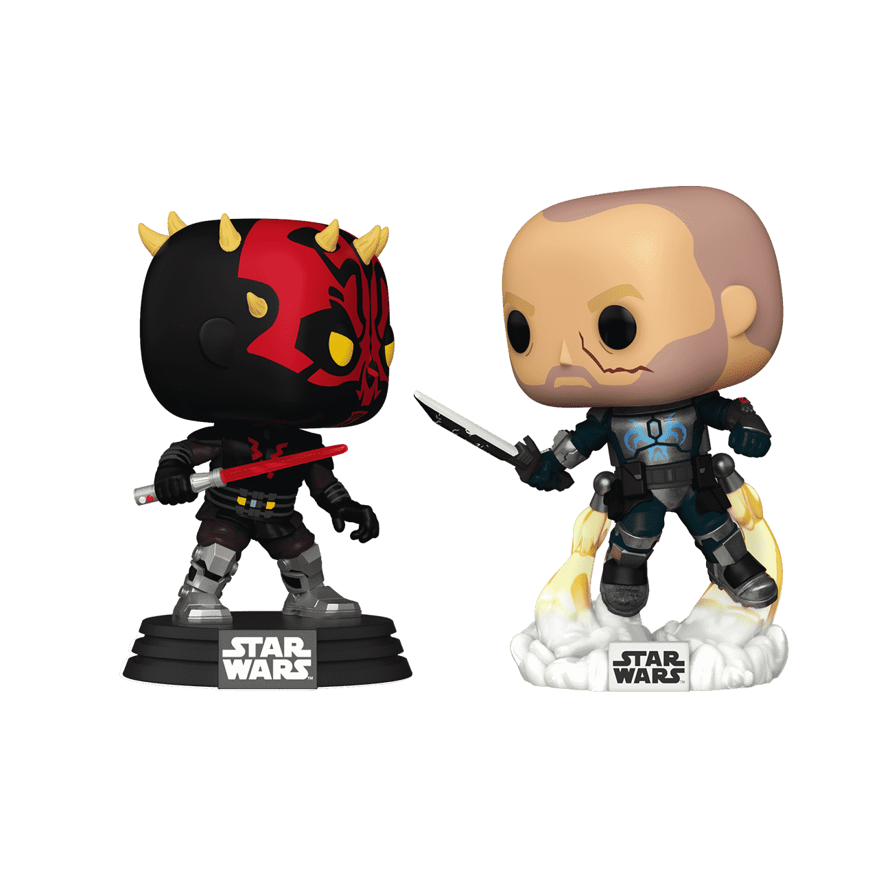 Pop! Darth Maul vs. Pre Vizsla 2-Pack