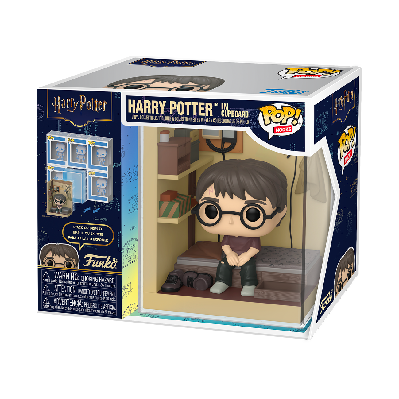 Pop! Nooks Harry Potter in Cupboard
