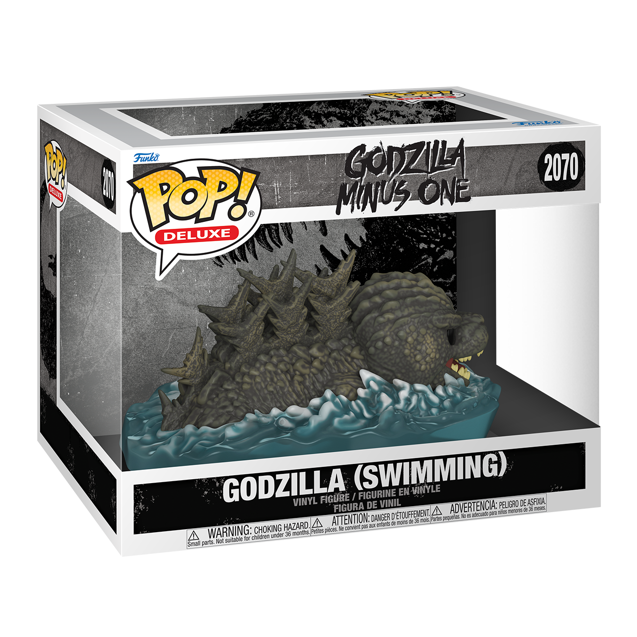 Pop! Deluxe Godzilla (Swimming) | Funko