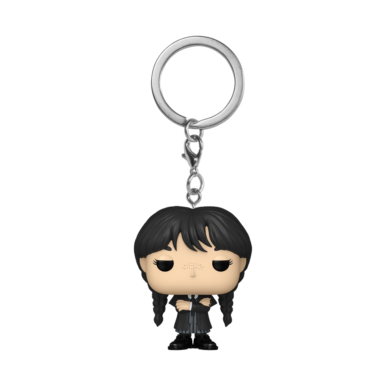 

Funko Pop! Keychain Wednesday Addams (Black Coat)