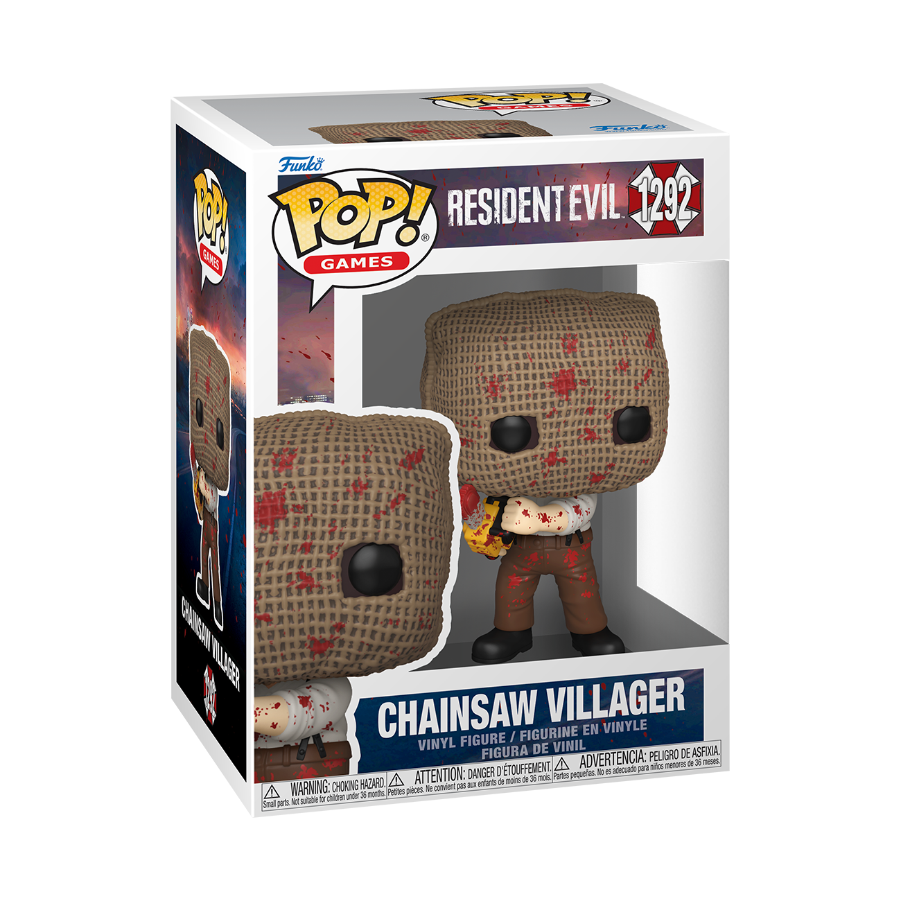 Pop! Chainsaw Villager (Bloody) | Funko