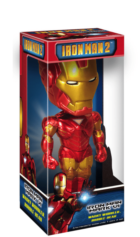 Marvel: Iron Man 2 Mark 6 Wacky Wobbler (Funko) | From the Vault