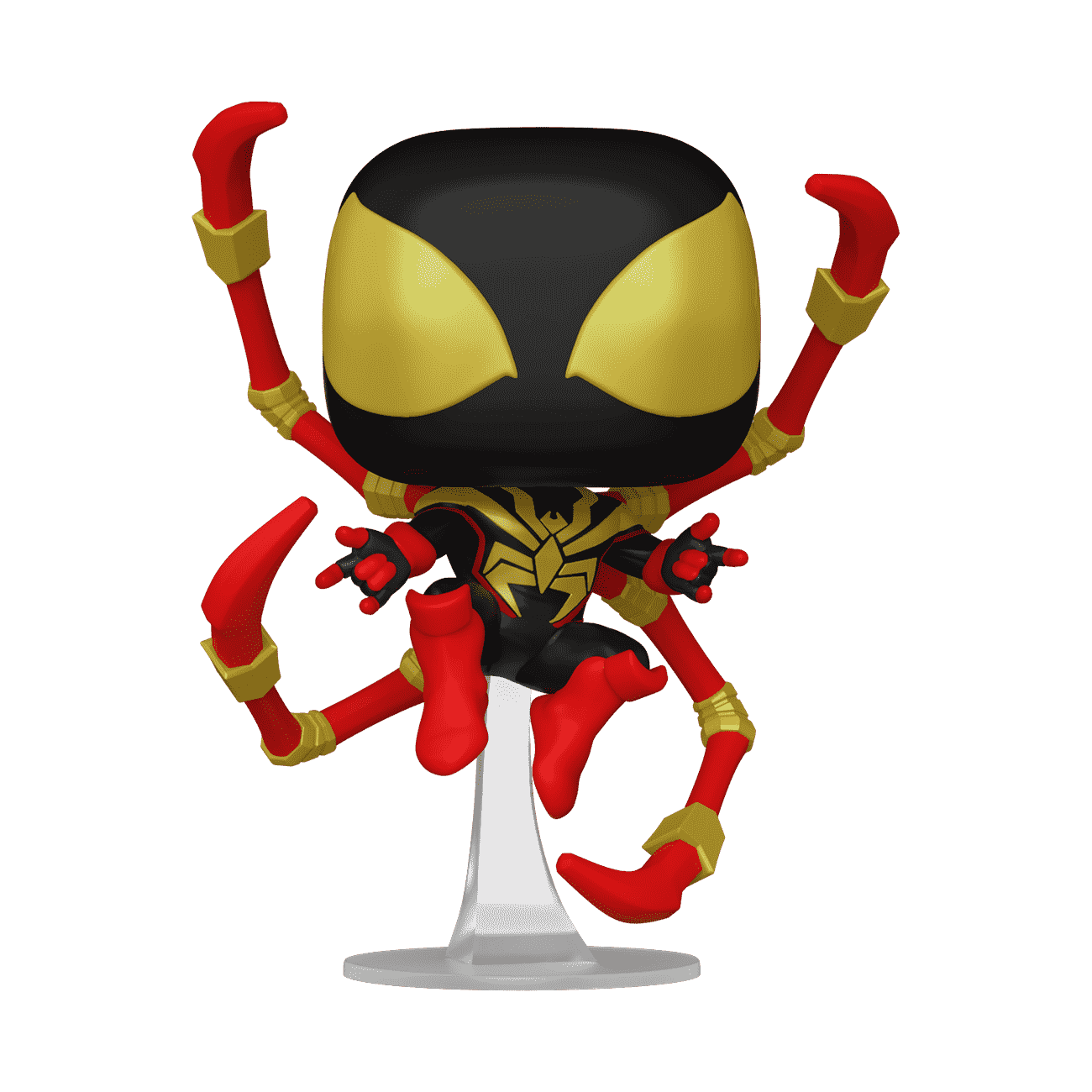 Figurine Funko Pop Marvel Spider Man Comics Miles Iron Spider with Chase Modèle aléatoire
