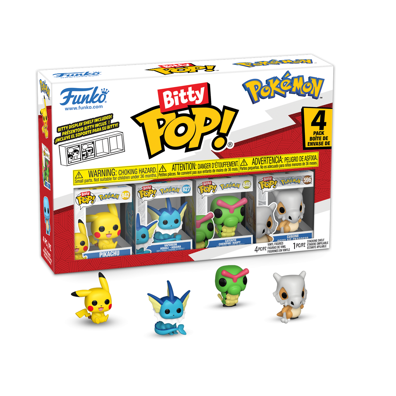 Funko Bitty Pop! Pokemon: Pikachu - Vaporeon