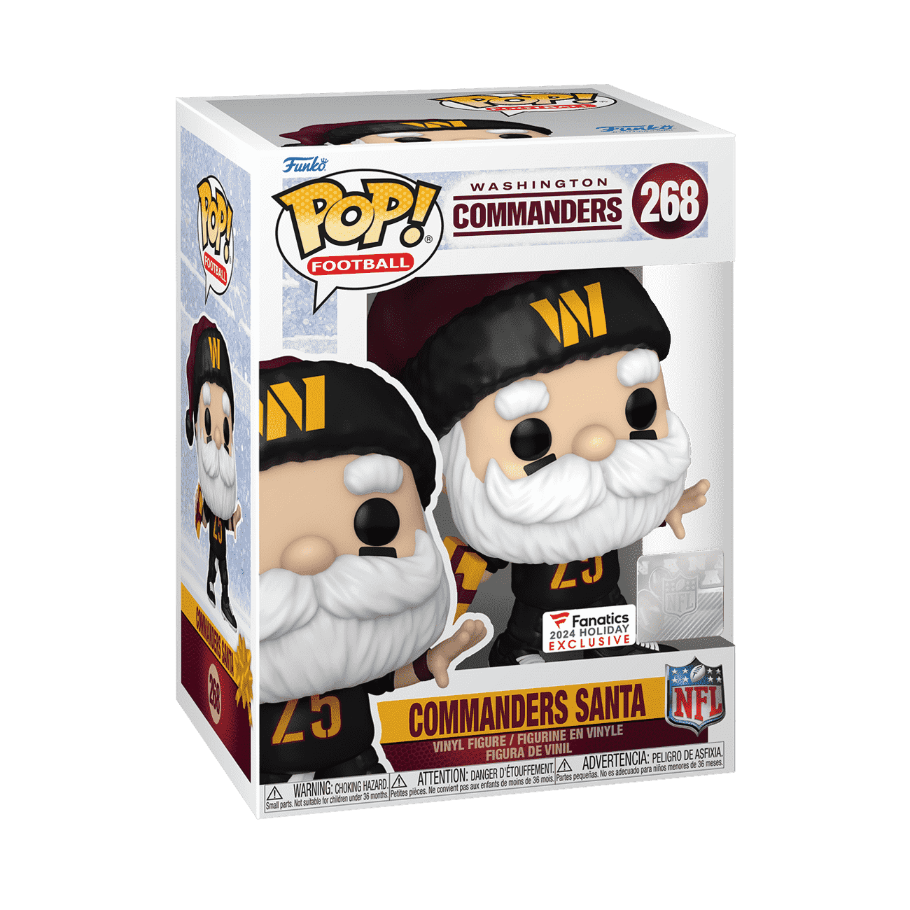 Pop! Commanders Santa (Throwing)