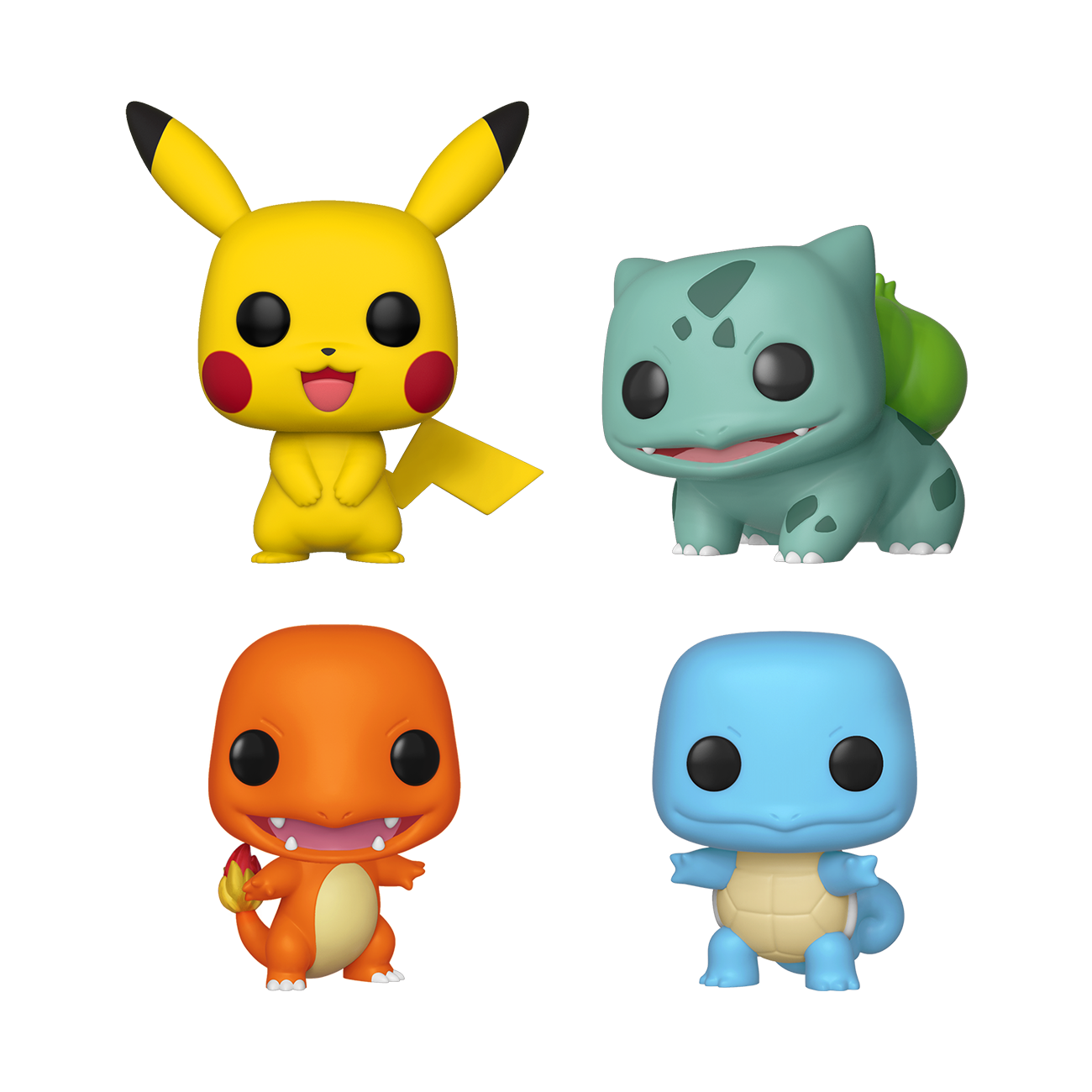 

Funko Pop! Pokémon Starters 4-Pack