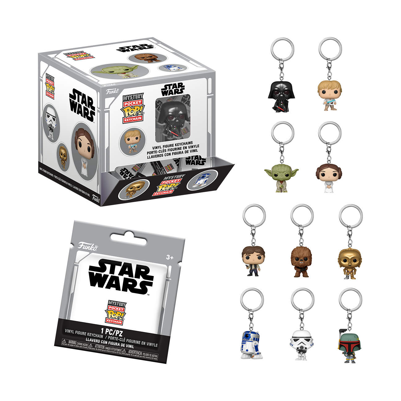 Funko Mystery Pop! Keychain Star Wars