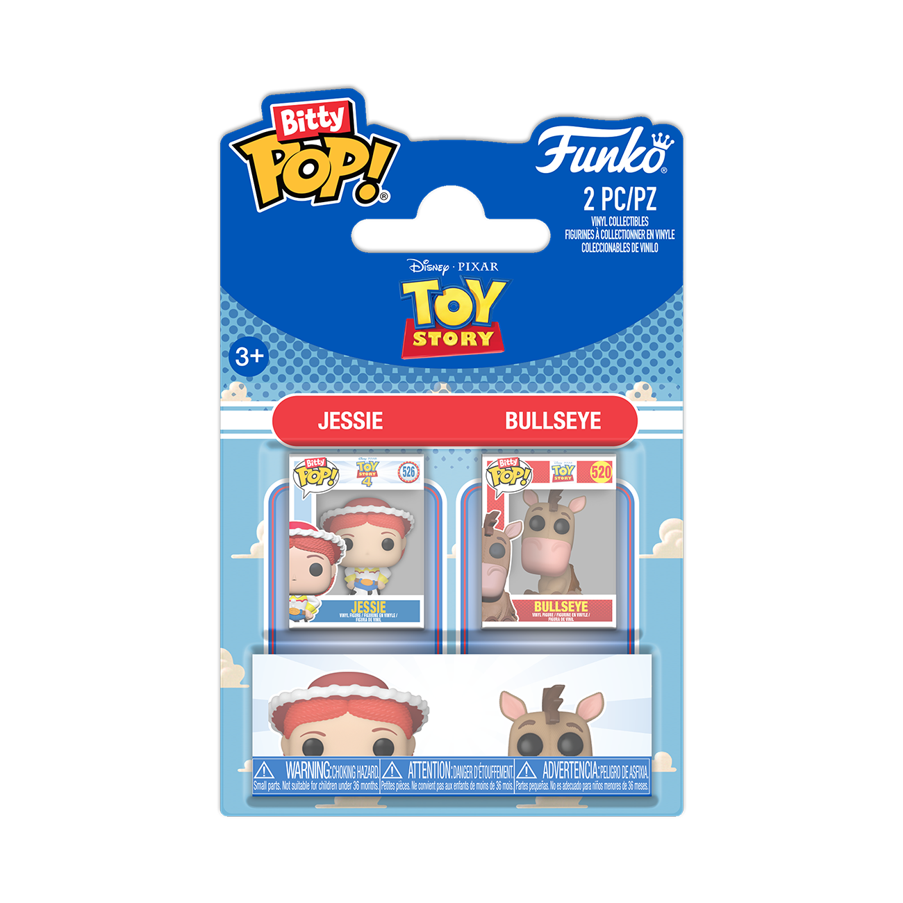 Funko Bitty Pop! Jessie & Bullseye 2-Pack