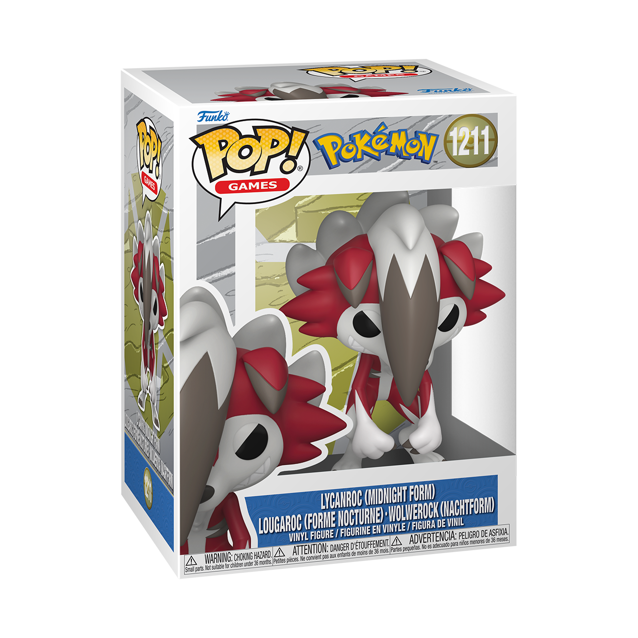 ポケモン POP! POP! Midnight Pop! Lycanroc (Midnight Form) | Funko