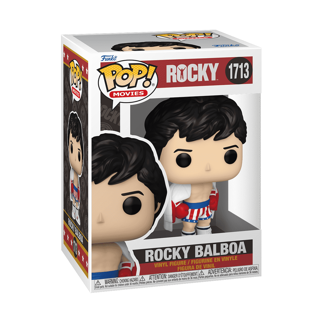 Funko Pop Rocky - Lot Complet #18 #19 #20 #21 Vaulted + Protecteurs
