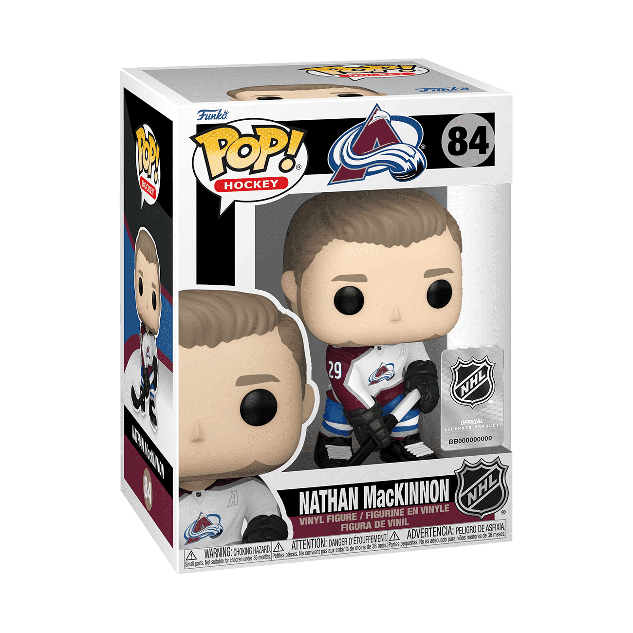 Buy Pop! Nathan MacKinnon (Away Jersey) at Funko.