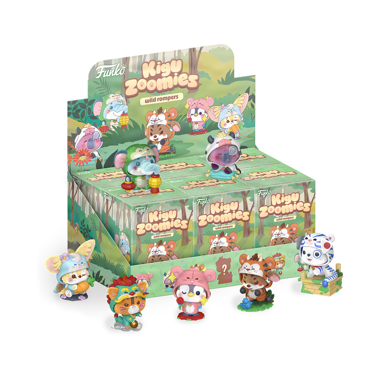 Funko Kiguzoomies Premium Blind Box 6-Pack