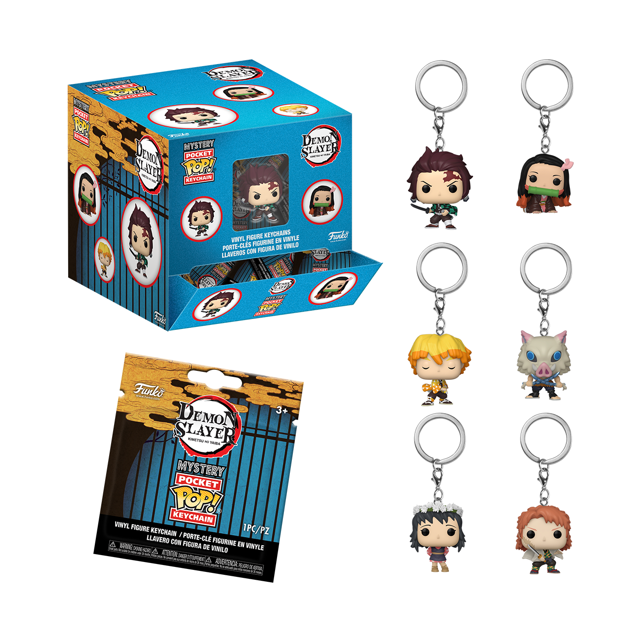 Funko Mystery Pop! Keychain Demon Slayer