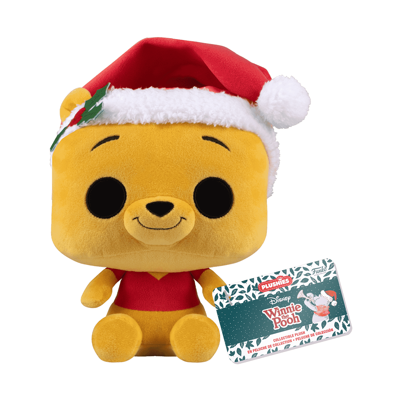 Winnie the pooh christmas stuffed animal hotsell