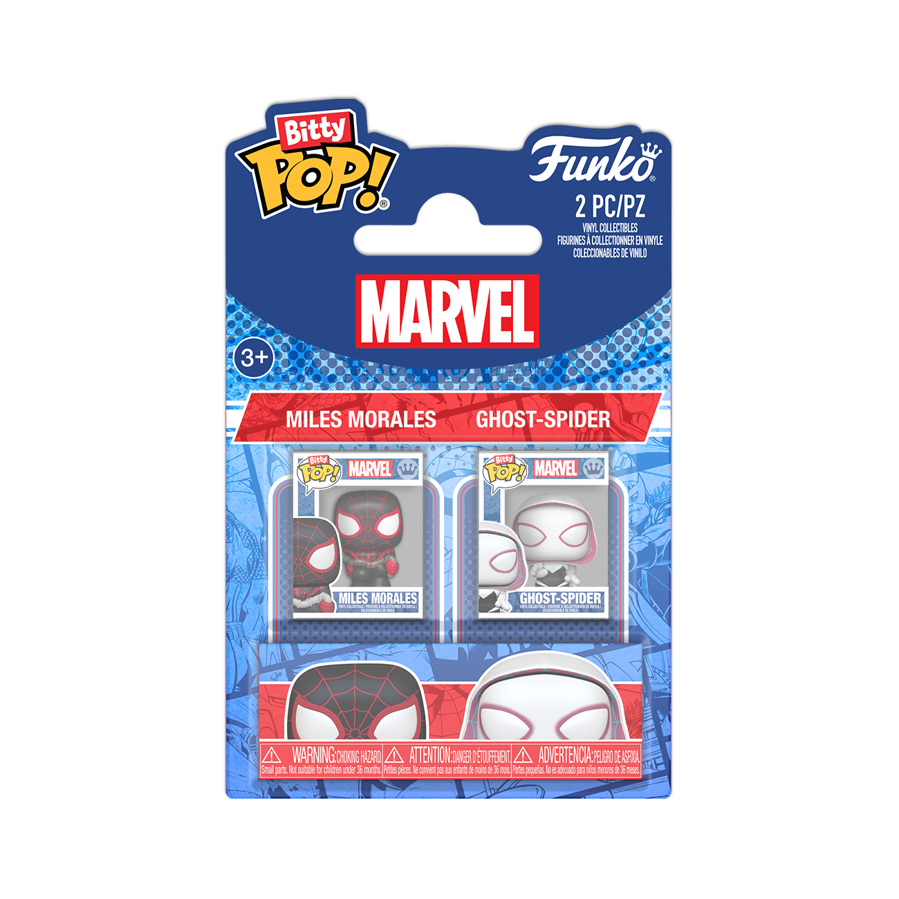 Buy Bitty Pop! Miles Morales & Ghost-Spider 2-Pack at Funko.