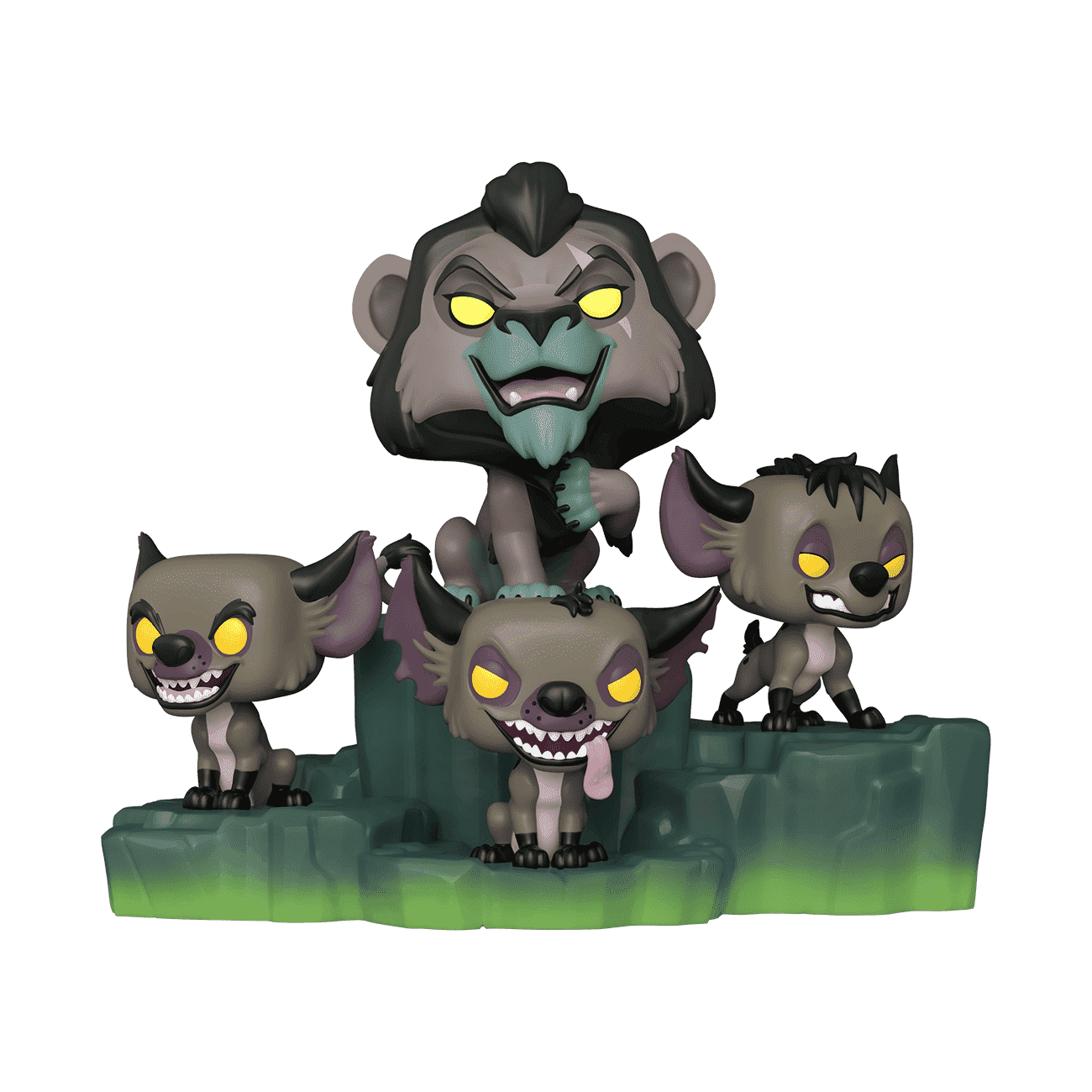 Disney - FUNKO POP! 　ライオンキング  スカー　withハイエナ限定 Pop! Deluxe Villains Assemble: Scar with Hyenas