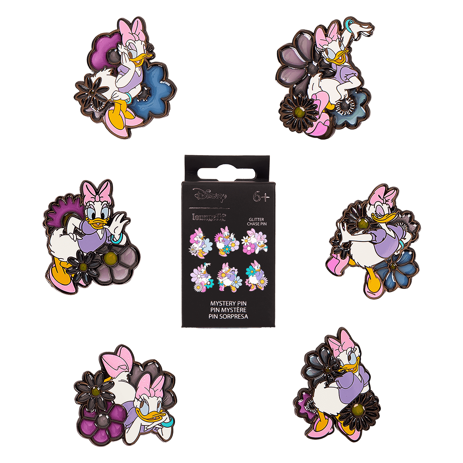 Daisy Duck 85th Anniversary Mystery Box Pin Officially Licensed Loungefly 8$