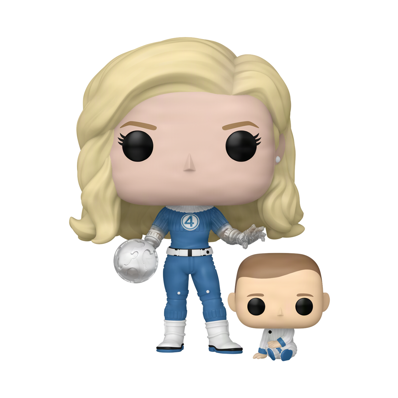 Image of POP! & BUDDY INVISIBLE WOMAN & FRANKLIN (FANTASTIC FOUR: FIRST STEPS)